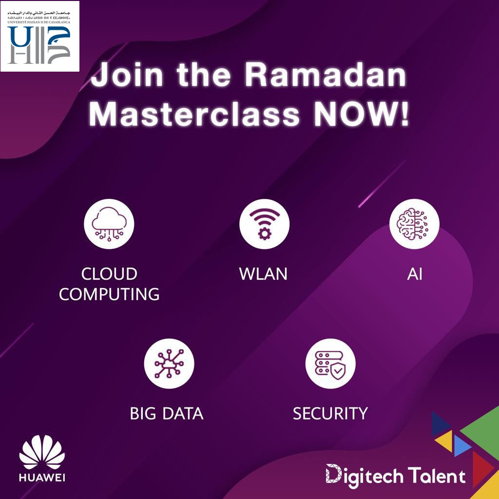 Sessions de formation en TIC « Ramadan Masterclass »